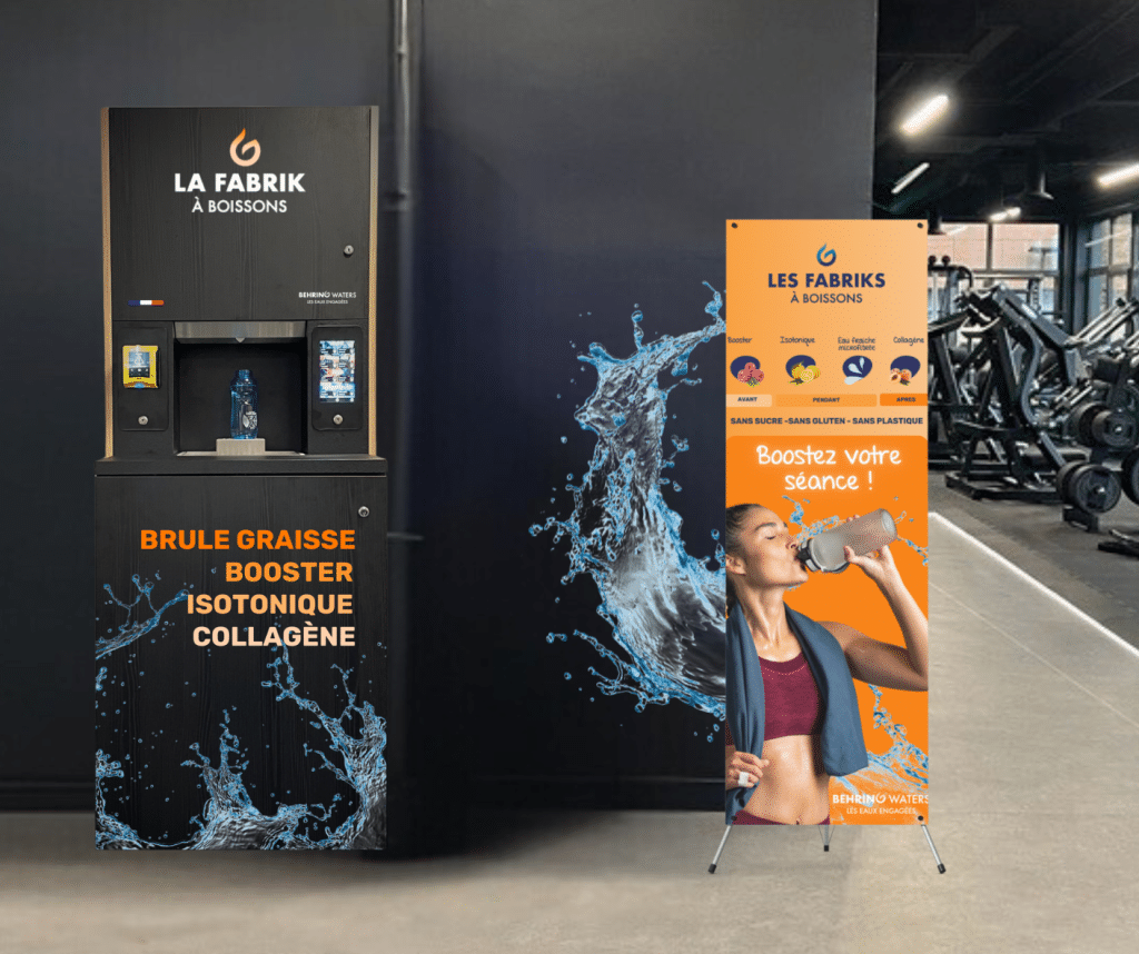 Distributeur de boissons sportives