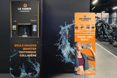 Distributeur de boissons sportives