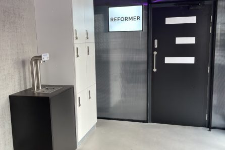 Fontaine Vanoise vestiaire salle de sport