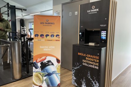 Fabrik à boissons dans une salle de sport